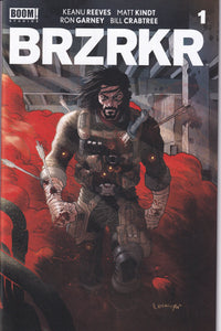 Brzrkr (2020 Boom) 1 Grampá, 1 Brooks, 1 Blank Variant, 1 2nd, 3rd, 4th, 5th, 2 2nd 1st app KEY Issue Matt Kindt, Keanu Reeves