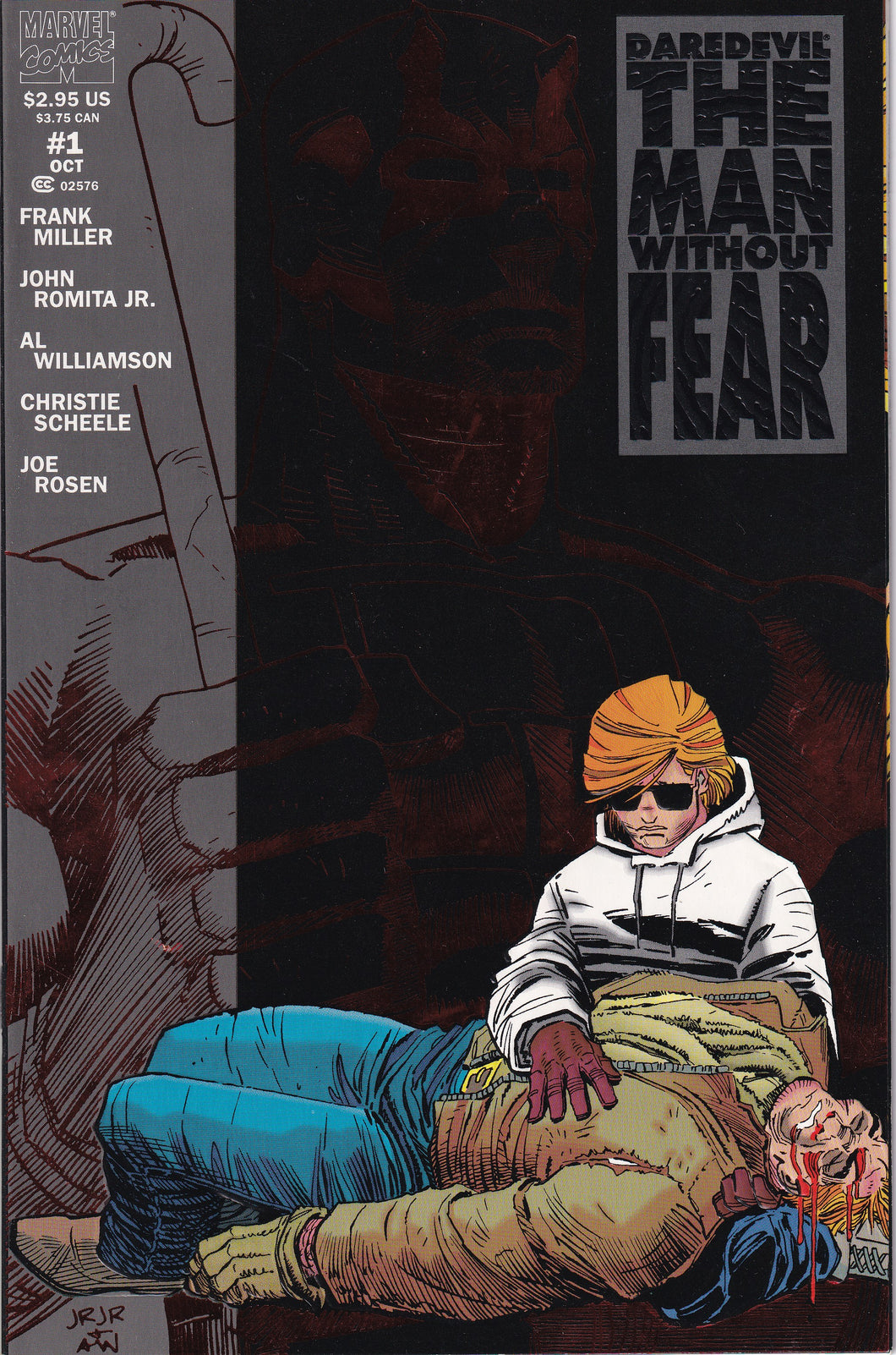 Daredevil the Man without Fear (1993) 1, 3 Frank Miller Origin
