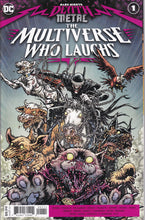 Load image into Gallery viewer, Dark Nights Death Metal Multiverse Who Laughs (2020) 1 Speed Metal (2020) 1 Rise of the New God (2020) 1
