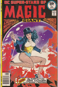 DC Super Stars (1976) 4, 6, 11, 14, 17, 18 1st solo Zatanna 1st Appearance Huntress KEY Issue