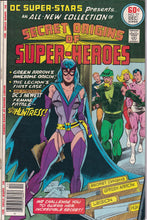 Load image into Gallery viewer, DC Super Stars (1976) 4, 6, 11, 14, 17, 18 1st solo Zatanna 1st Appearance Huntress KEY Issue
