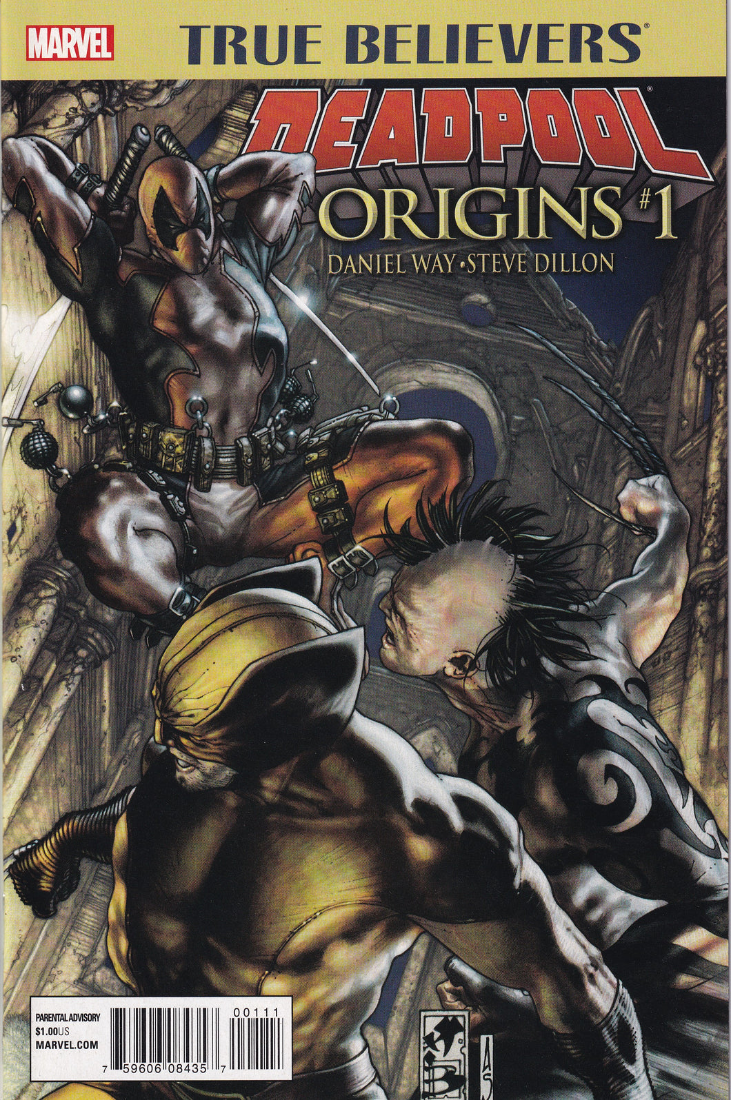True Believers Deadpool Origins (2015) 1 Musical (2016) 1