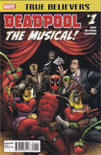 Load image into Gallery viewer, True Believers Deadpool Origins (2015) 1 Musical (2016) 1
