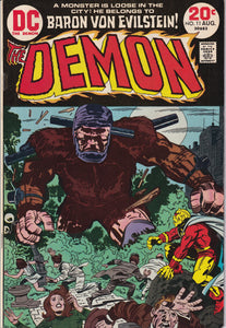 Demon (1972 1st Series) 1-2, 6-8, 11-16 1st Appearance KEY Issue Jack Kirby