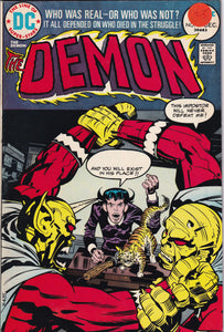 Demon (1972 1st Series) 1-2, 6-8, 11-16 1st Appearance KEY Issue Jack Kirby