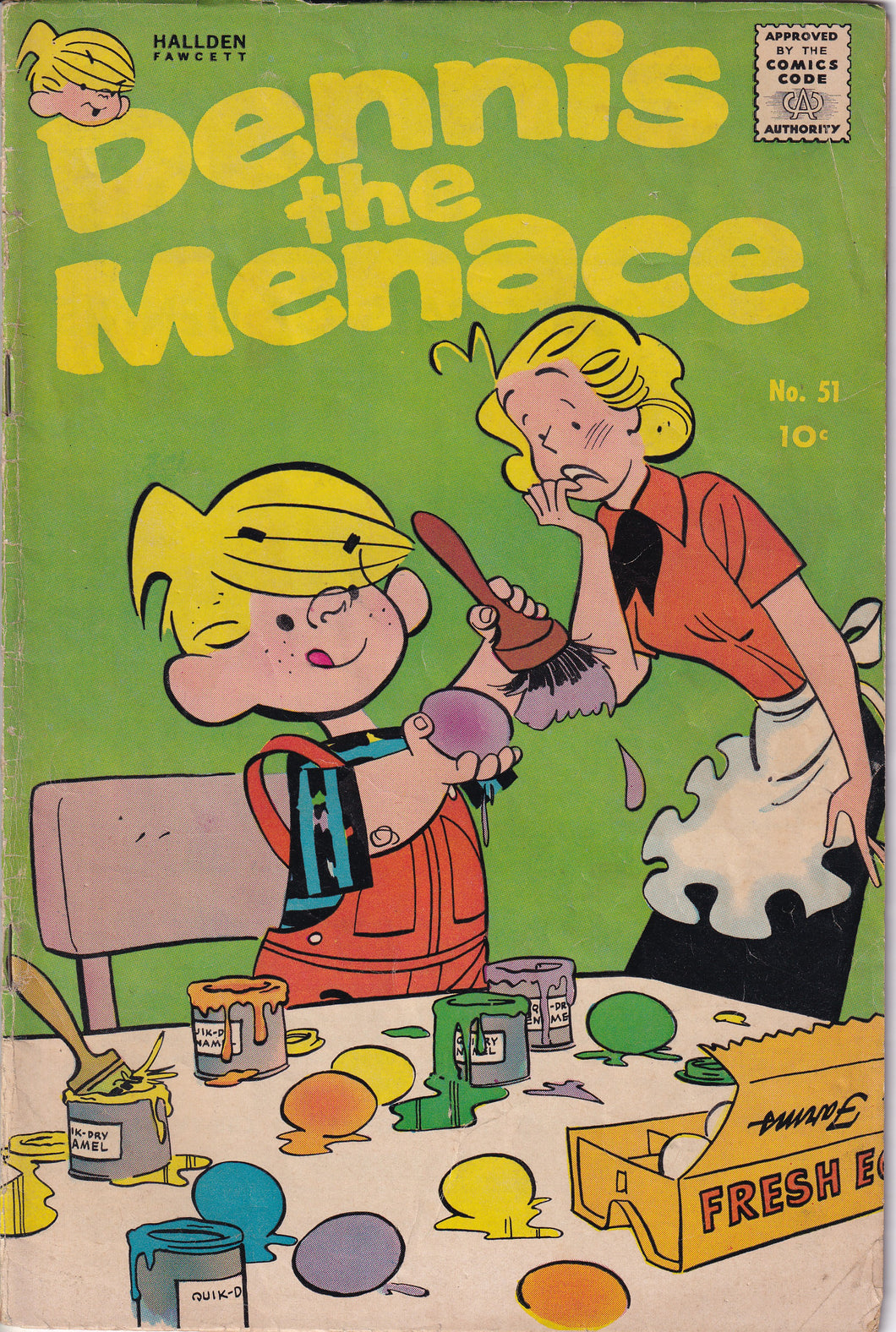 Dennis the Menace (1953) 51, Giant Christmas (1955) 27, Triple Feature (1962) 28, and His Friends (1970) 19