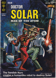 Doctor Solar (1962 Gold Key) 1 1st appearance, 2, 5-6, 8, 14, 16, 21, 23, 29-31