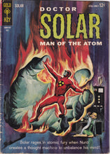 Load image into Gallery viewer, Doctor Solar (1962 Gold Key) 1 1st appearance, 2, 5-6, 8, 14, 16, 21, 23, 29-31
