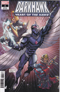 Darkhawk (1991) 1-18, 23, 25, 28-29, 32-35, 37 ann 1-2 (2021) 1 2nd, Heart of the Hawk (2021) 1 Variant