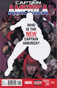 Captain America (2013 7th Series) 1 1:25 Variant, 1 Hastings, 6, 7, 8, 21, 25 1st app Sam Wilson as Captain America KEY Issue