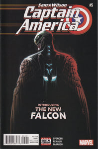 Captain America Sam Wilson (2015) 5 1st appearance Joaquin Torres New Falcon FATWS Key Issue