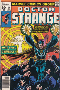 Doctor Strange (1968) 169 1st solo (1974) 6, 24-26, 33, 36, 38, 60, 79, 81