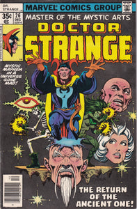 Doctor Strange (1968) 169 1st solo (1974) 6, 24-26, 33, 36, 38, 60, 79, 81