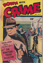 Load image into Gallery viewer, Down with Crime (1951) 6
