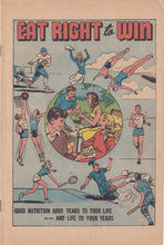 Load image into Gallery viewer, Eat Right to Win (1952) 1 Giveaway Promo
