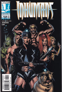 Inhumans (1975) 1, 9 (1998) 1-5 1st app Yelena Belova 6-12 (2000) 1 (2003) 4, 6 Attilan Rising (2015) 2-3 Inhumanity (2013) 1-2 Prime (2017) 1