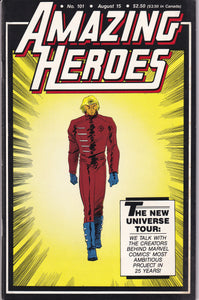 Amazing Heroes (1981) 51, 79, 81, 90, 101, 114-115, 118-119, 122, 124-125, 147, 151, 170, 178