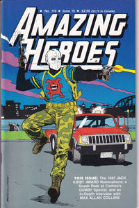 Amazing Heroes (1981) 51, 79, 81, 90, 101, 114-115, 118-119, 122, 124-125, 147, 151, 170, 178