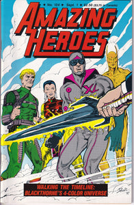 Amazing Heroes (1981) 51, 79, 81, 90, 101, 114-115, 118-119, 122, 124-125, 147, 151, 170, 178