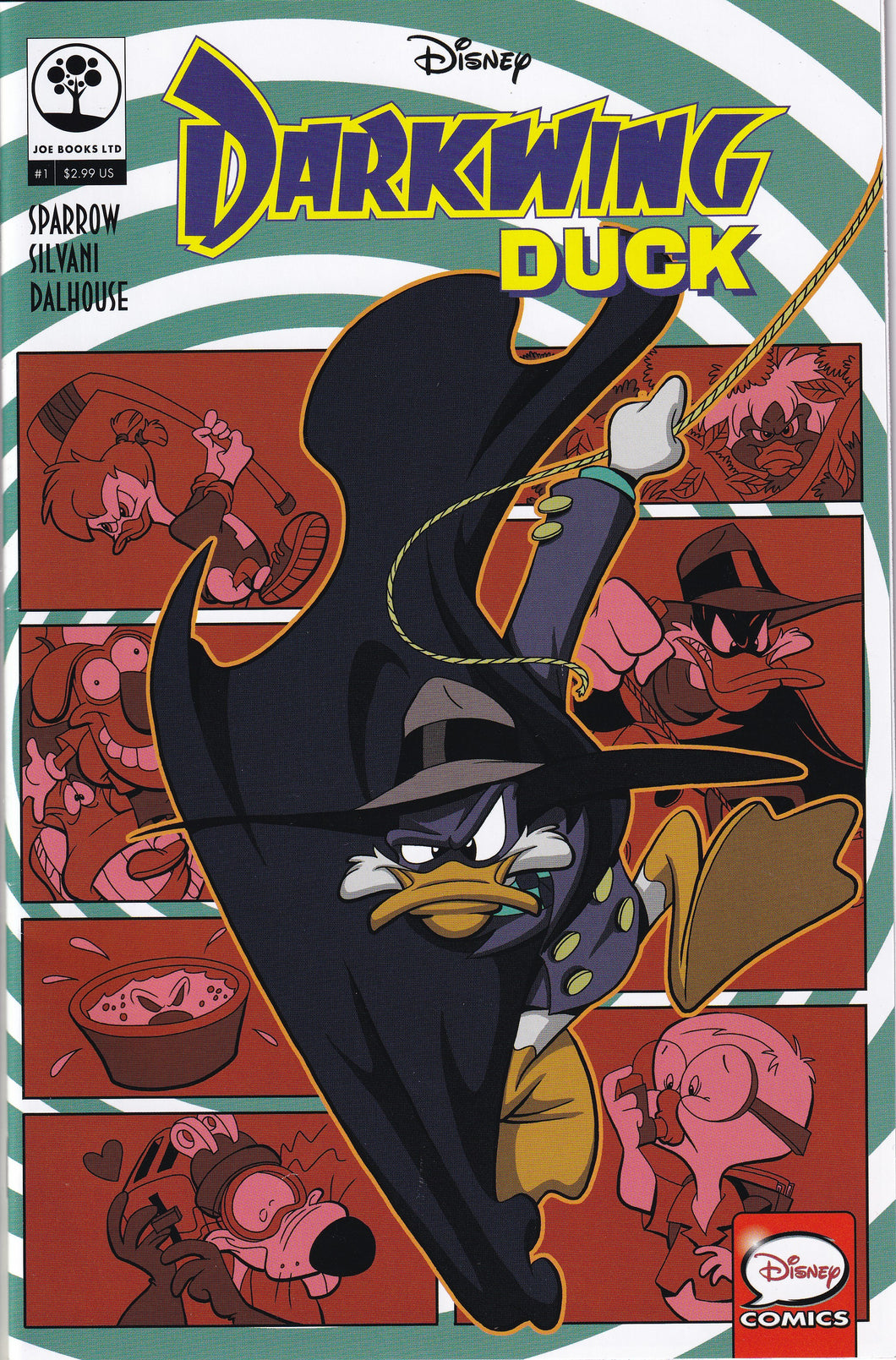 Darkwing Duck (2010) 1-8 Joe Books variant lot and 8 Batman 227 Homage Variant