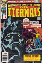 Load image into Gallery viewer, Eternals (1976 1st Series) 1 1st app cover detached at top staple, 4
