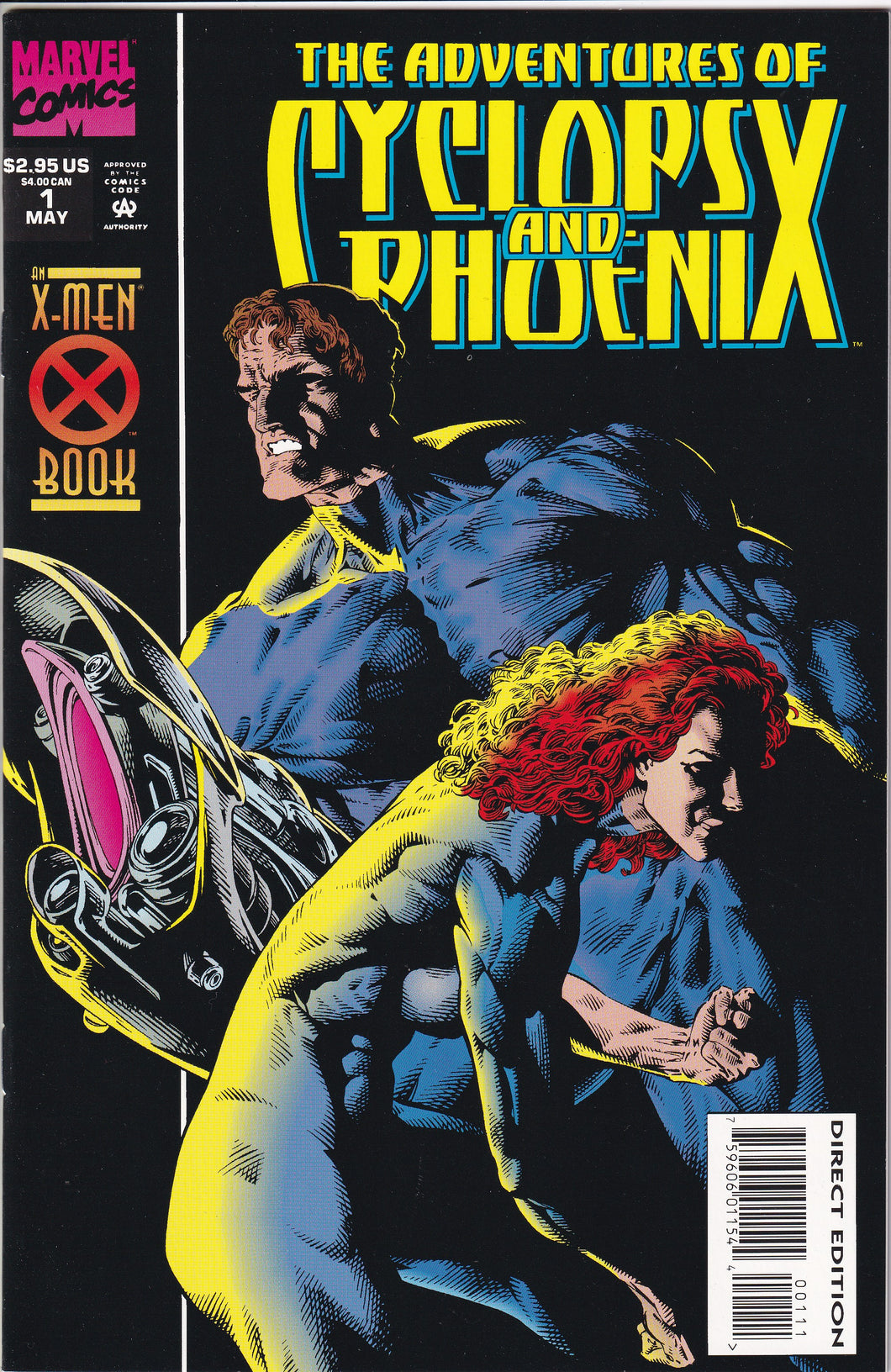 Adventures of Cyclops and Phoenix (1994) 1, 3-4 VF/NM