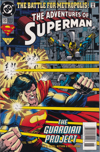 Adventures of Superman (1987) 438-440, 443, 455, 463, 496, 499-501, 510, 513