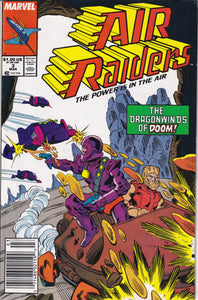 Air Raiders (1987 Marvel/Star Comics) 1, 3, 4