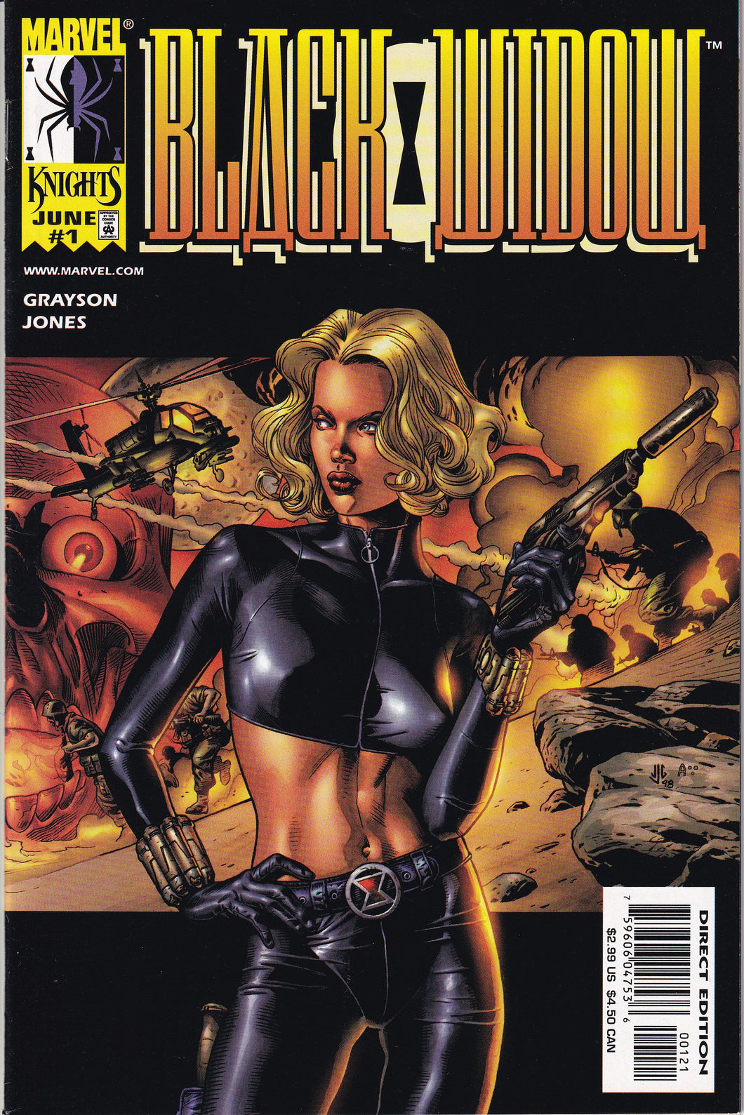 Black Widow (1999) 1, 1 variant KEY Issue Yelena Belova (2001) 1-3