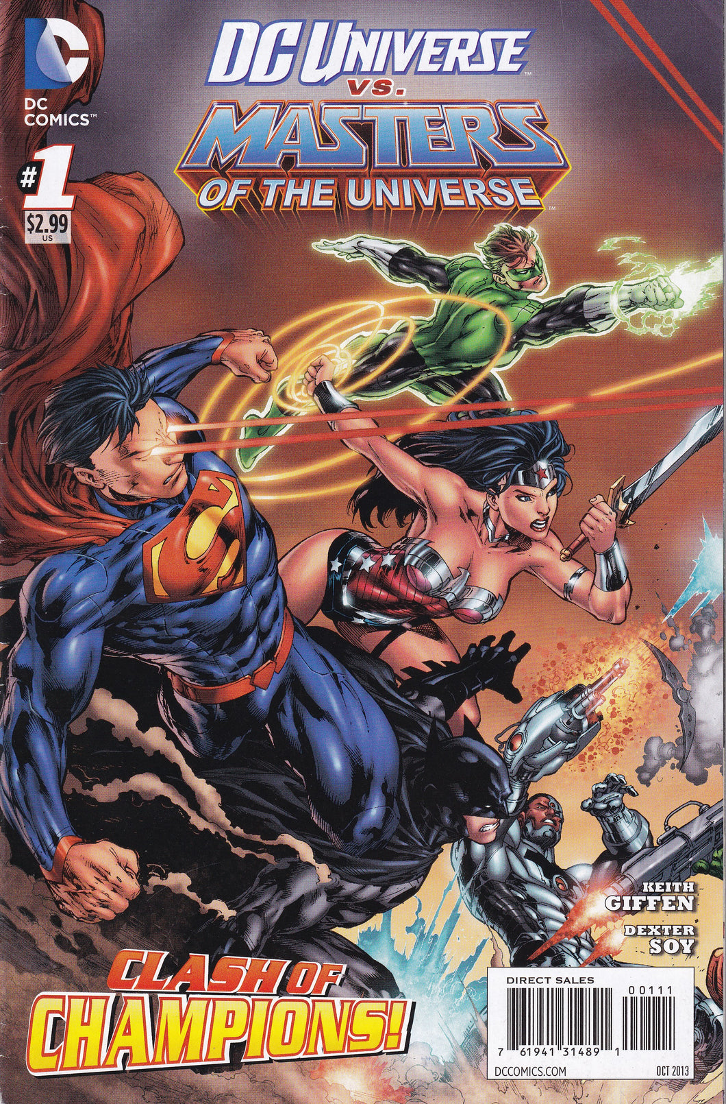 DC Universe vs. Masters of the Universe (2013) 1