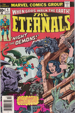 Load image into Gallery viewer, Eternals (1976 1st Series) 1 1st app cover detached at top staple, 4
