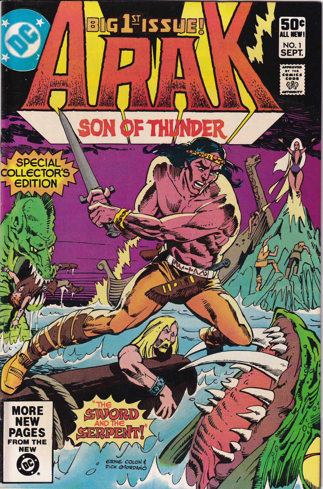 Arak Son of Thunder (1981) 1 1st Appearance KEY Issue, 20