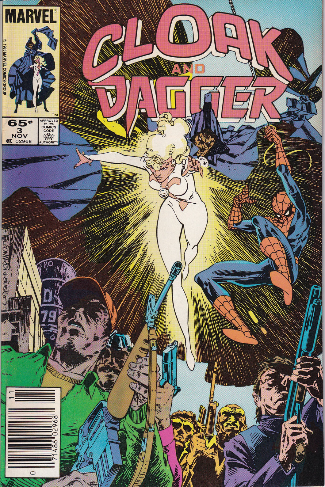 Cloak and Dagger (1985 Marvel 2nd Series) 3 Spider-Man, 10 Doctor Doom