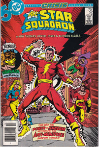 All Star Squadron (1981) 2, 4, 6, 51-52 Shazam 56 Liberty Belle Hawkman Johnny Quick Green Lantern Crisis on Infinite Earths