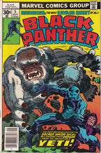 Load image into Gallery viewer, Black Panther (1977 Marvel 1st Series) 4, 5, 7, 9, 10
