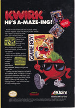 Load image into Gallery viewer, Gameboy (1990) 1 Nintendo Valiant HTF Mario Bros.
