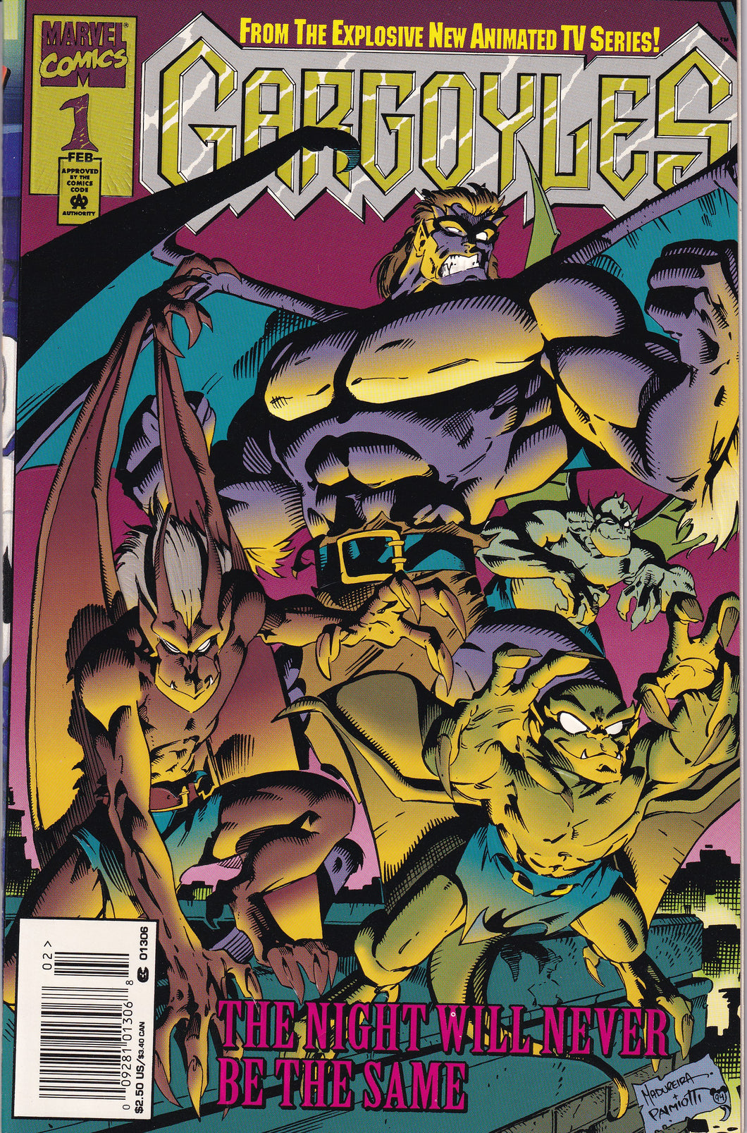 Gargoyles (1995 Marvel) 1 1st appearance KEY Issue, 4, 11 (2006 SLG) 5, 6, 7