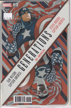 Load image into Gallery viewer, Generations Captain Americas (2017) 1 2nd Print, 1 Fried Pie Variant
