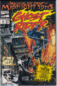 Ghost Rider (1990 2nd Series) 1 Newsstand Variant 1st Daniel Ketch, 28 1st app Lillith