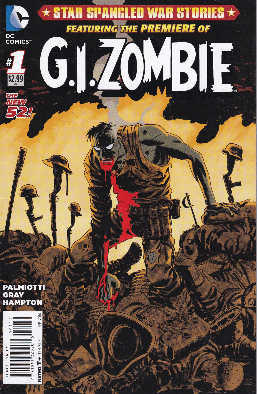 Star Spangled War Stories G.I. Zombie (2014) 1 1st appearance KEY Issue