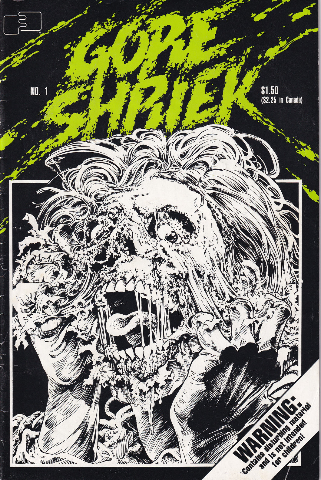 Gore Shriek (1986 1st Series) 1 1st Greg Capullo (1990 2nd Series) 2, 2 1/2