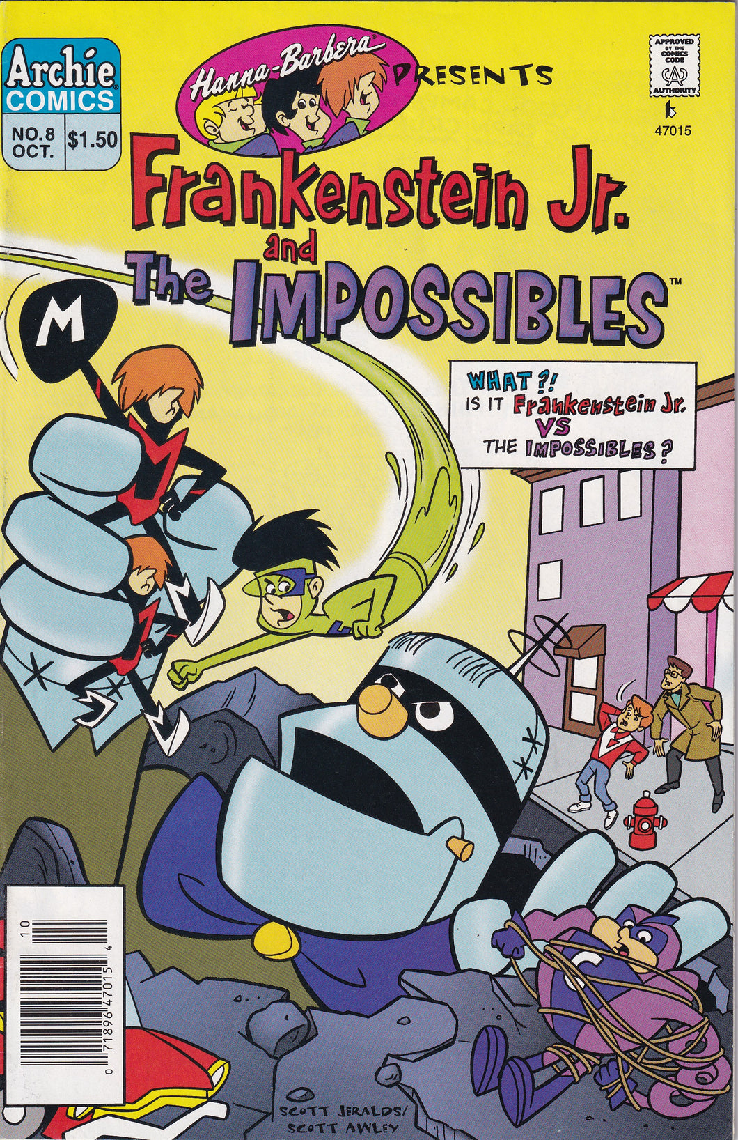 Hanna-Barbera Presents (1995) 8 Frankenstein JR and The Impossibles HTF