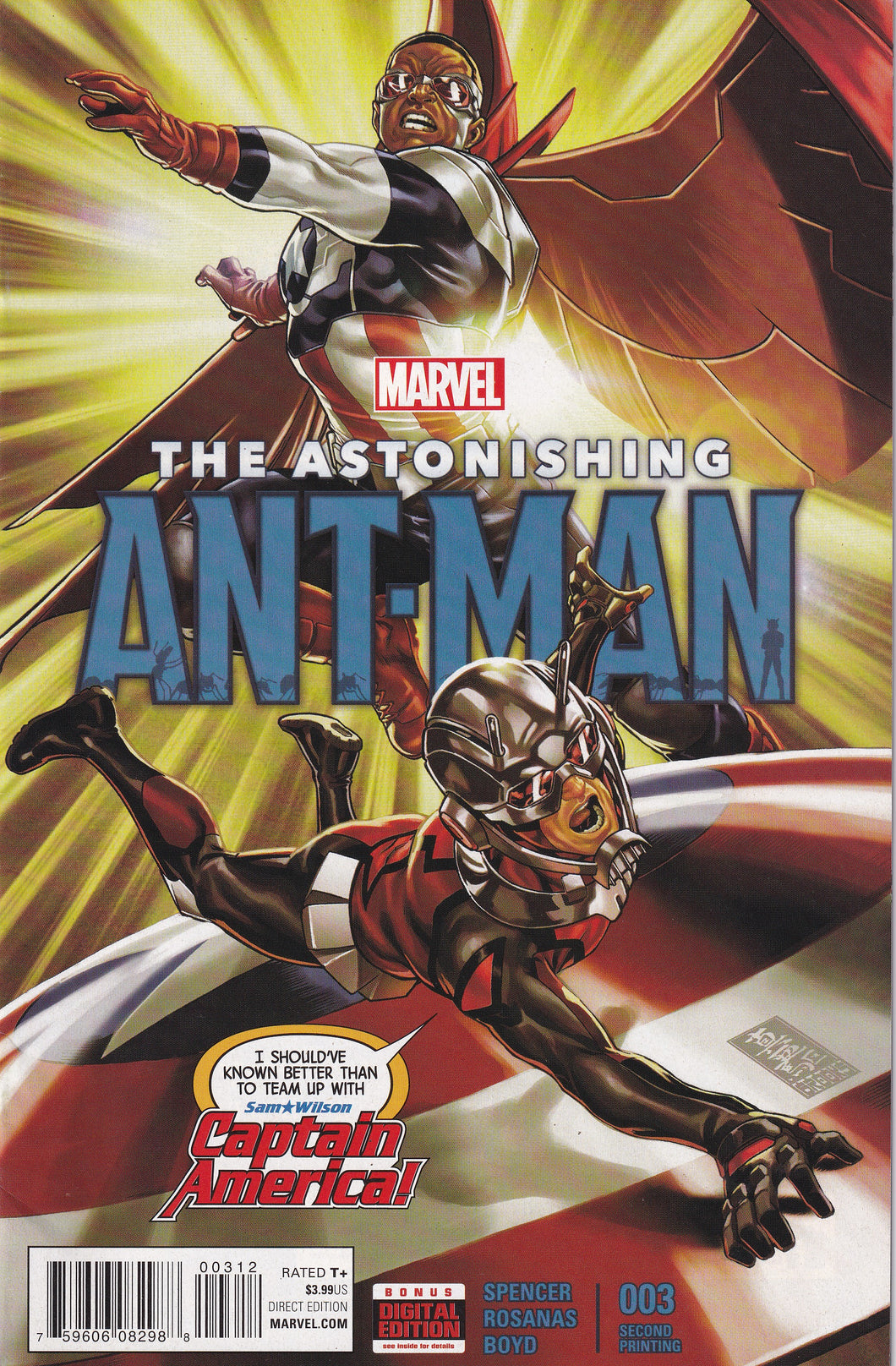 Astonishing Ant-Man (2015) 3 2nd print HTF