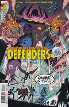 Load image into Gallery viewer, Defenders (2021 Marvel 6th Series) 1 2nd print, 2 1st appearance Taaia Mother of Galactus, 3 Variant
