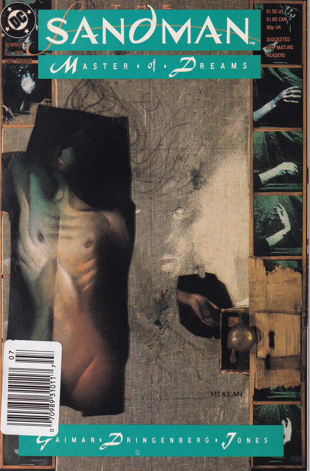 Sandman (1989 2nd Series) 7 Rare Newsstand Variant