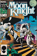 Load image into Gallery viewer, Moon Knight Fist of Khonshu (1985 2nd) 2 1st app Harrow
