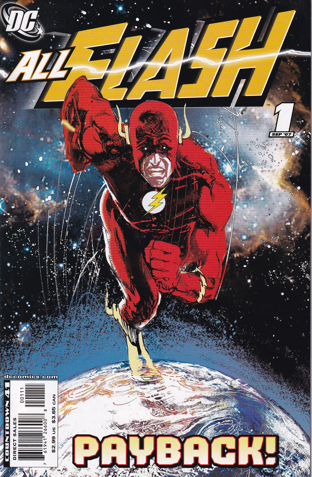 All Flash (2007 DC) 1 Sienkiewicz Variant Flash (2010 3rd Series) 1 VF/NM