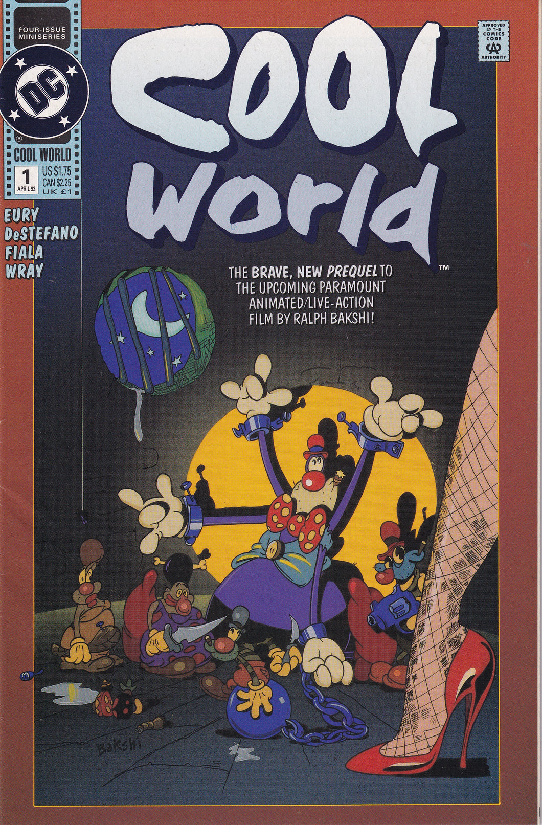 Cool World (1992) 1-4 complete series HTF