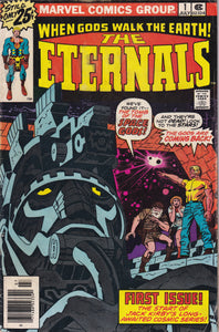 Eternals (1976 1st Series) 1, 4 1st app Gammenon the Gatherer