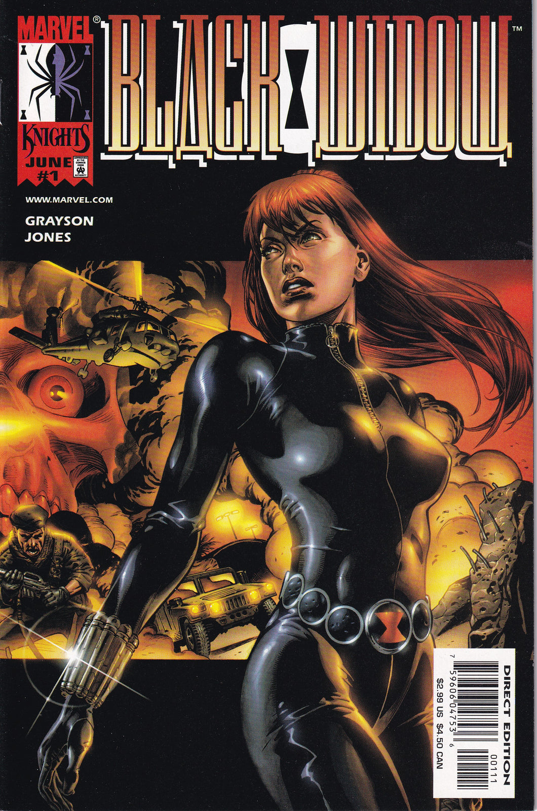 Black Widow (1999) 1 KEY Issue Yelena Belova